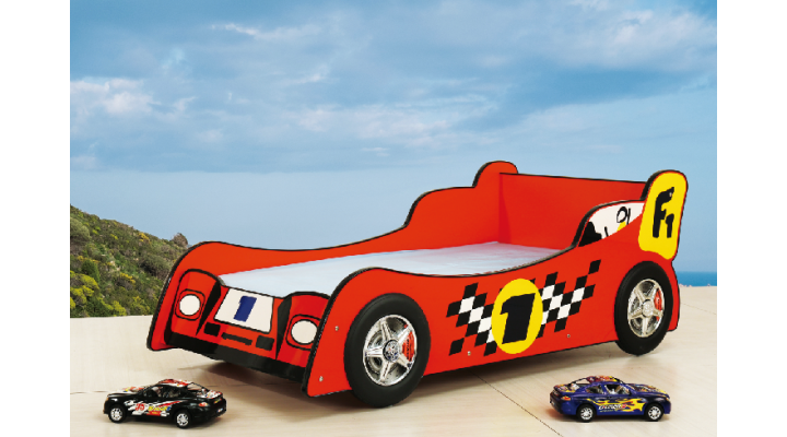 B201R Speedy Race Car Toddle Bed
